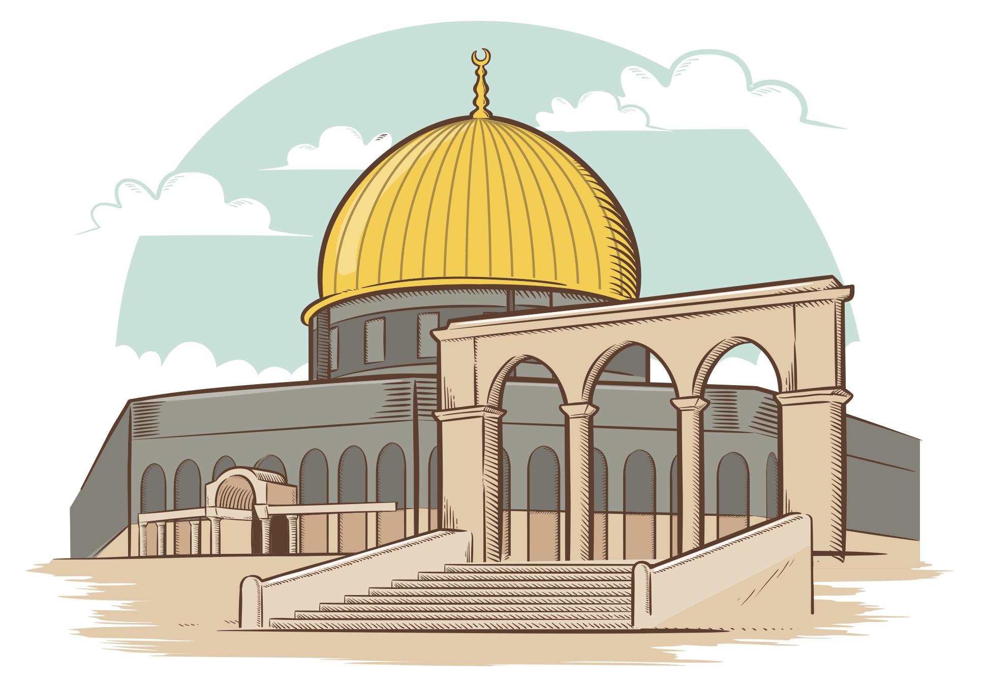 mosque_vector
